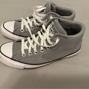 Converse Gray High-Top Sneakers